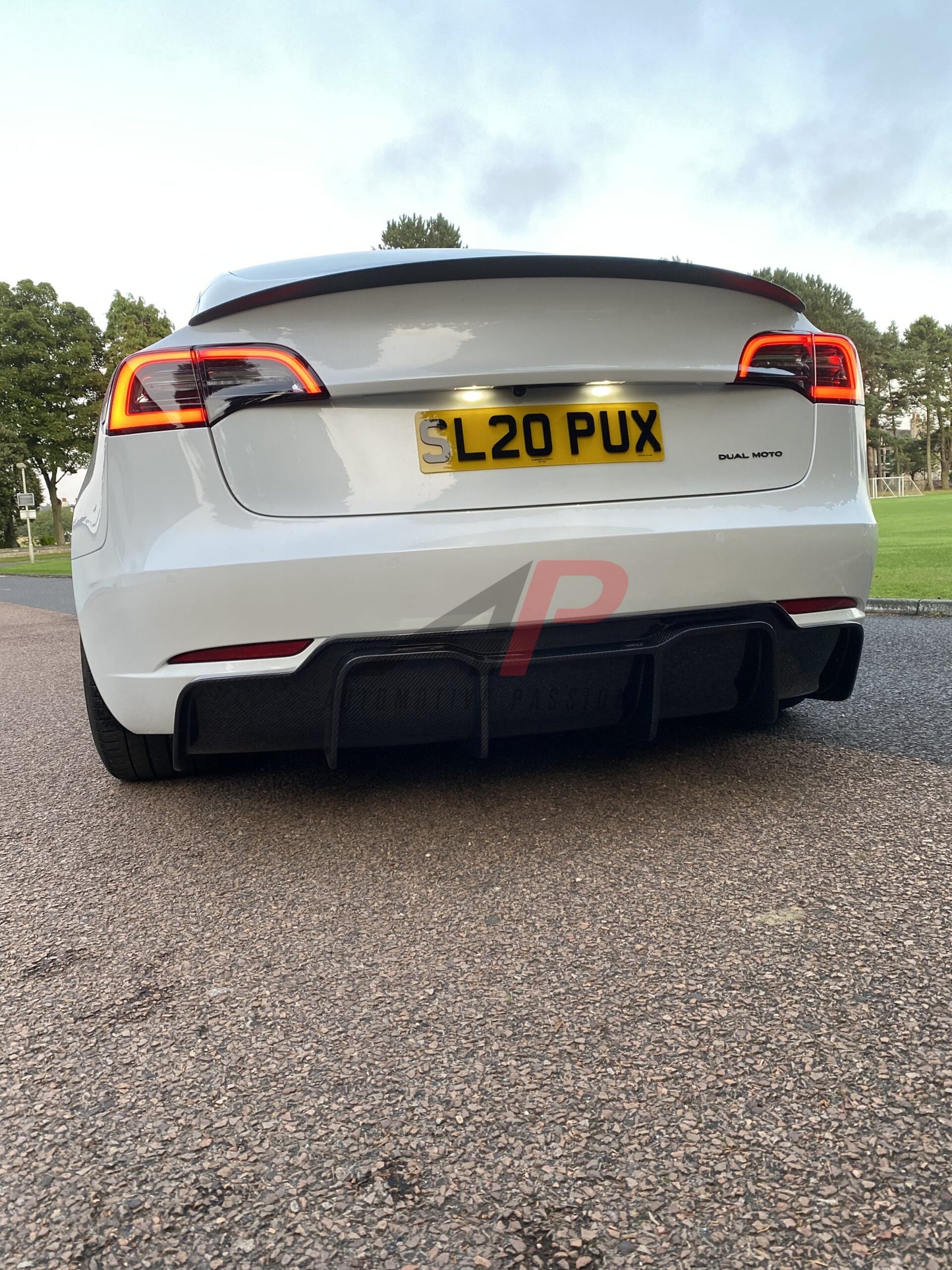 Model 3 Carbon Fibre Diffuser – Tesla Rear End Styling Upgrade
