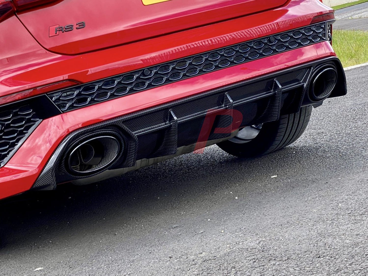 AUDI RS3 8Y GEN 1 CARBON FIBRE DIFFUSER