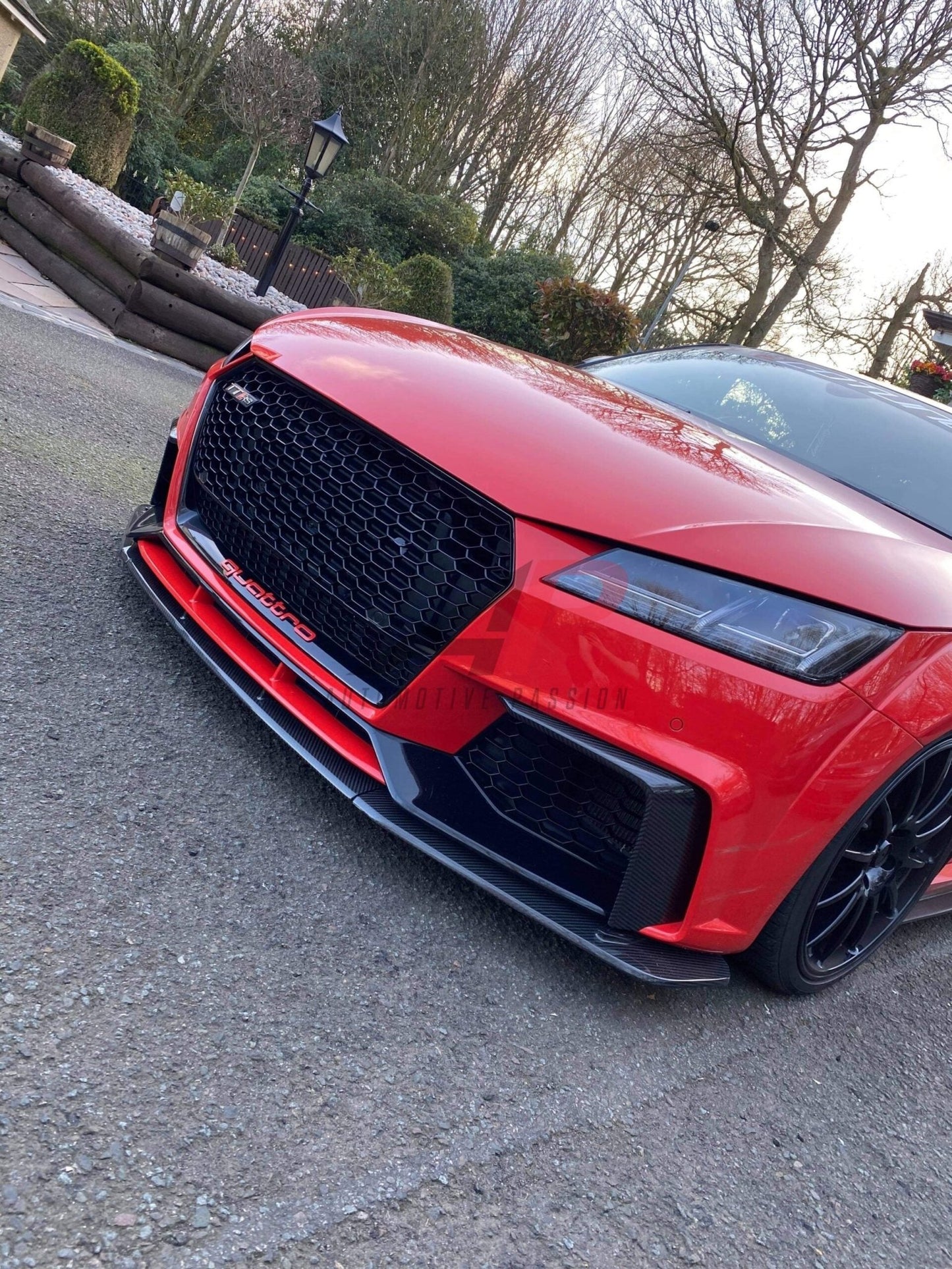 TTRS L Front Blades – Dry Carbon Aero Blades for Audi 8S Pre-Facelift