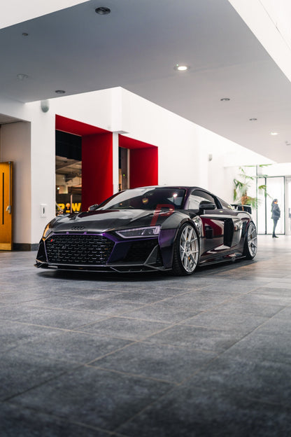 R8 Gen 2 Carbon Front Splitter – Audi R8 FL 2019+ Carbon Fibre Lip Upgrade AP DESIGN