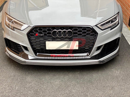 Audi RS3 8V Dry Carbon Splitter