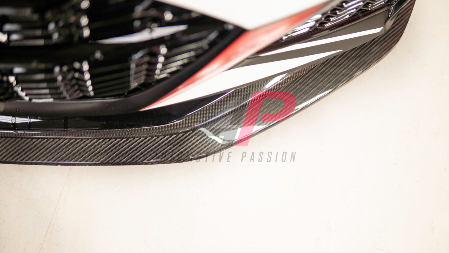 RS6 C8 Front Splitter – Dry Carbon Lip for Audi RS6/RS7 C8