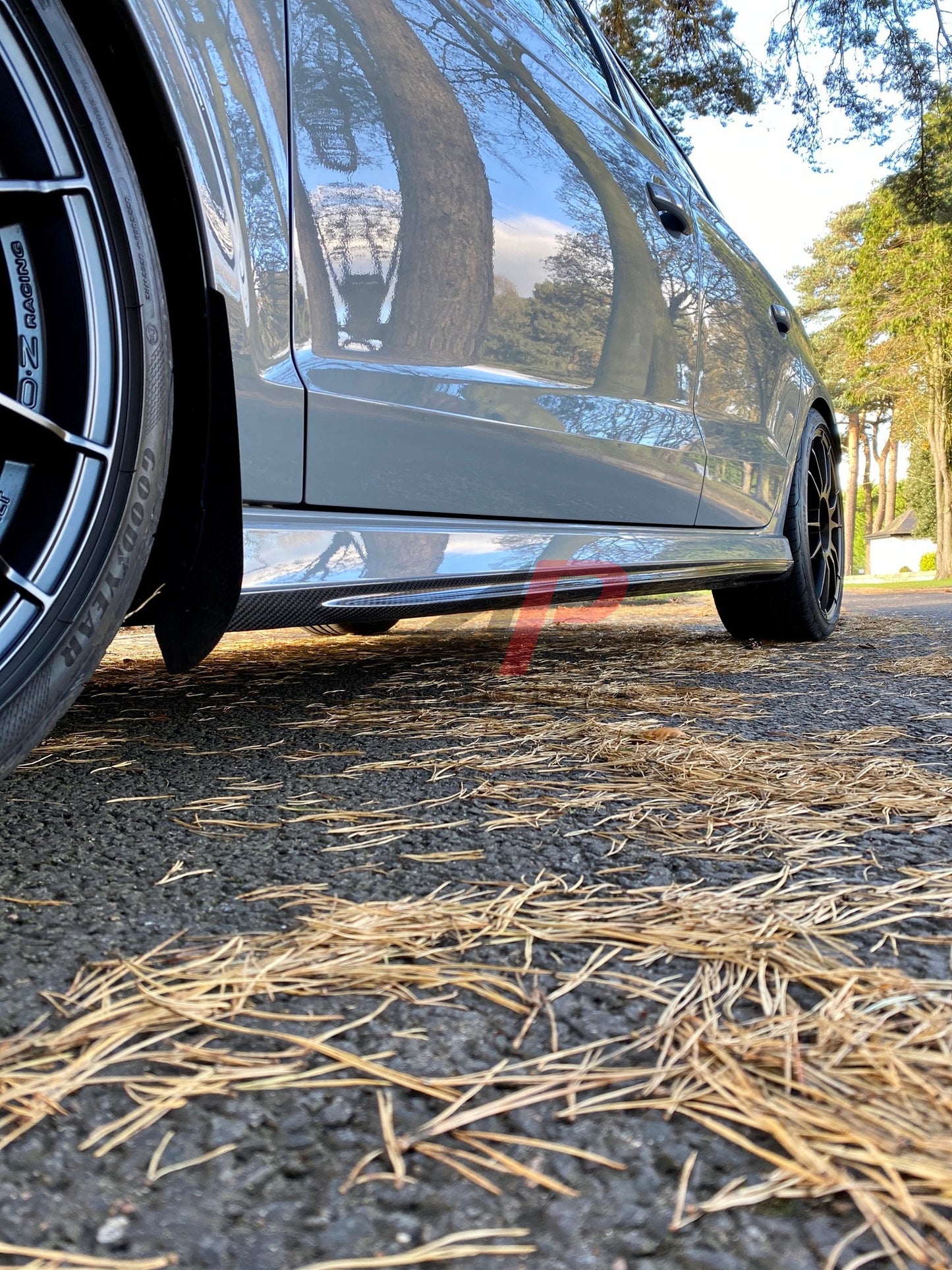 Audi RS3 8V Sedan Dry Carbon Fibre Side Skirts