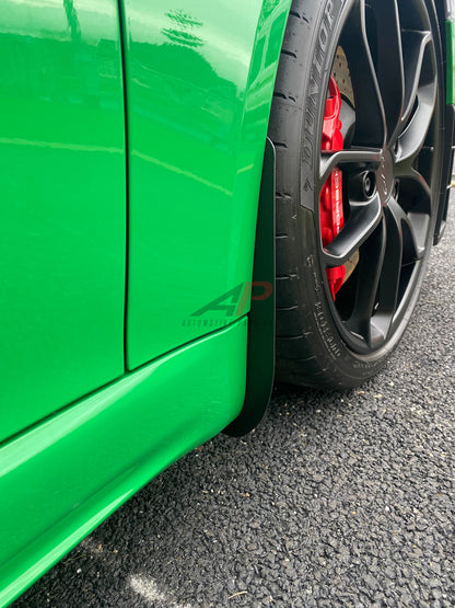 Porsche Front Arch Guards – Mud Flaps for 911, Macan, and Taycan