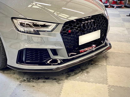 Audi RS3 8V Dry Carbon Splitter