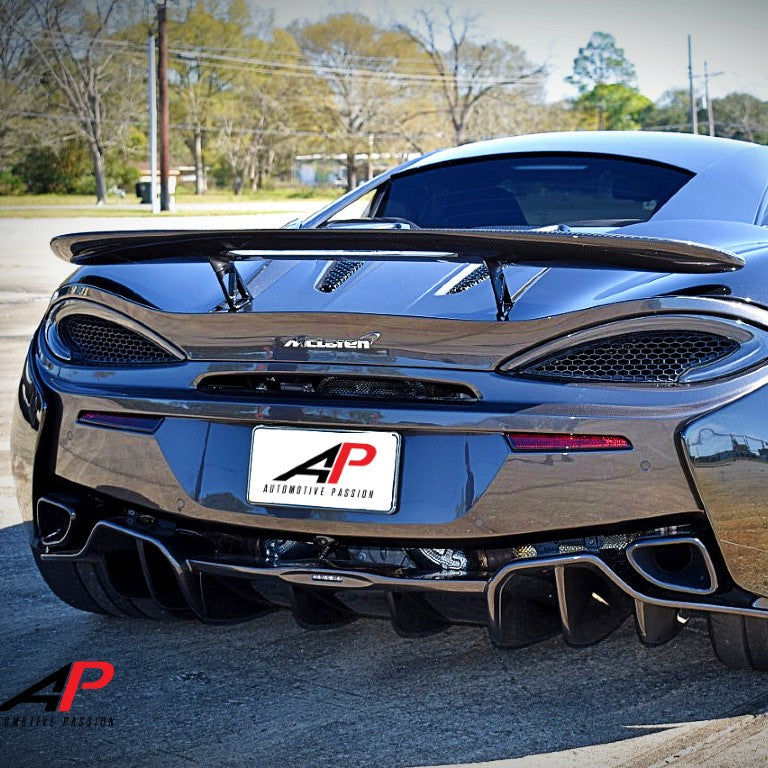 570S Carbon Rear Wing – AP Design for McLaren Sports Series