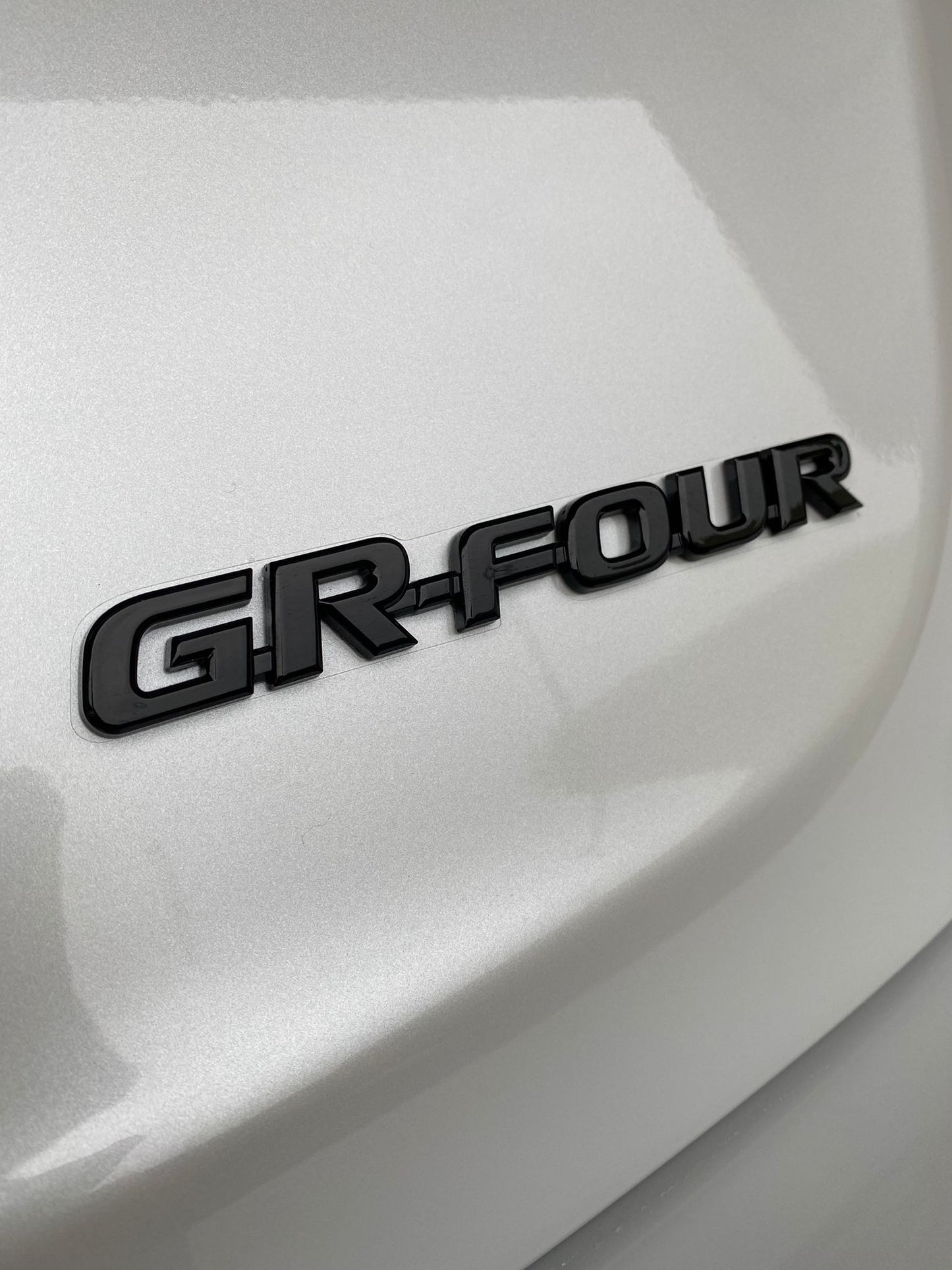 Yaris GR Rear Badges – Gloss Black Badge Set for Toyota GR Yaris