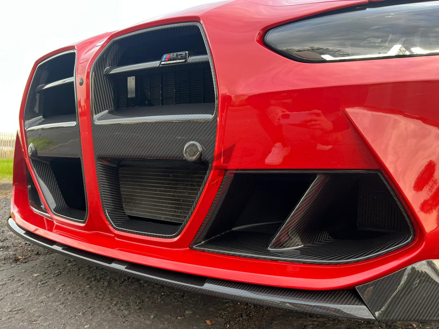 G8X Front Splitter – BMW M3/M4 MP Style Dry Carbon Front Lip Upgrade