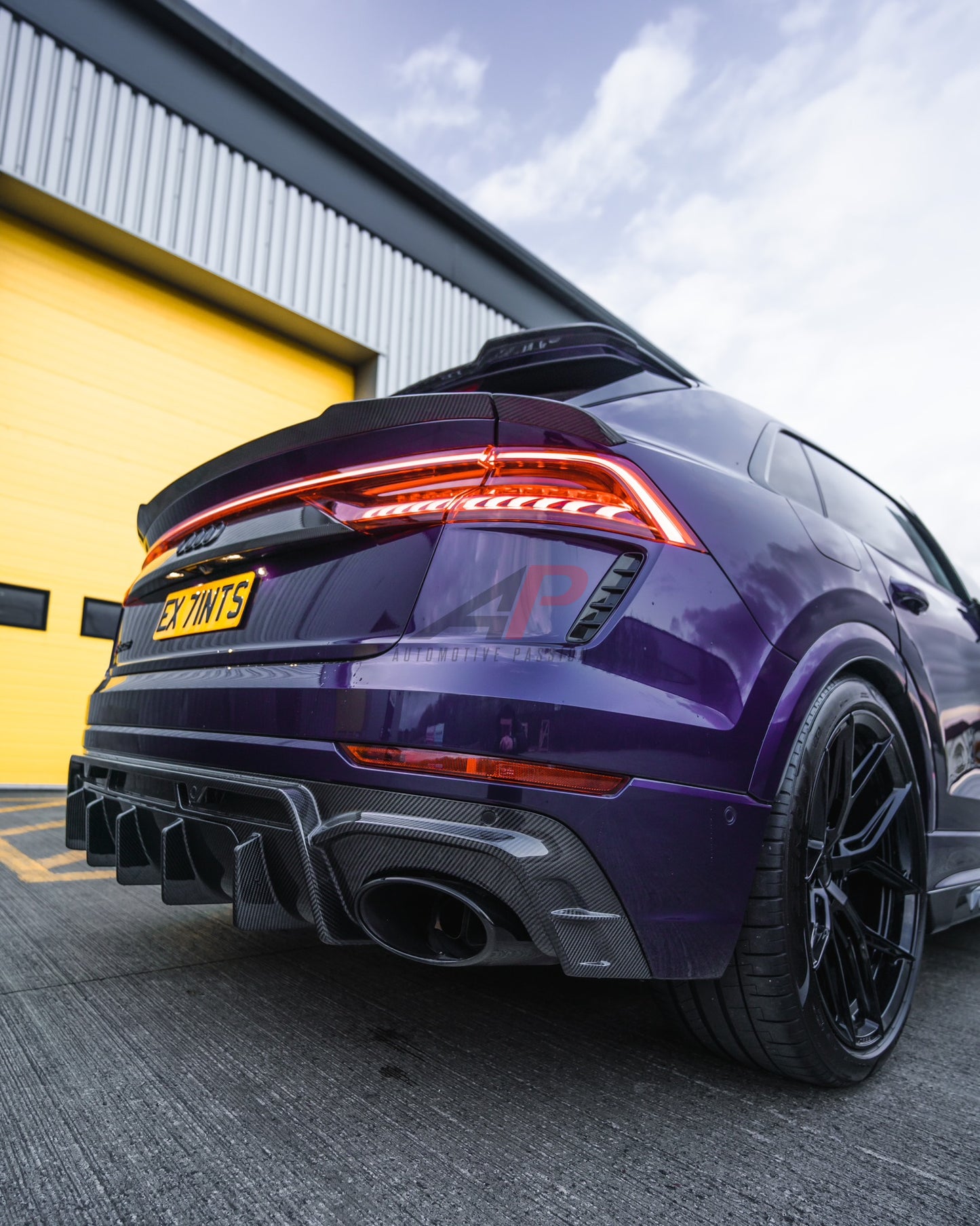 RSQ8 Carbon Boot Spoiler – Audi RSQ8 Rear Centre Lip Spoiler Upgrade