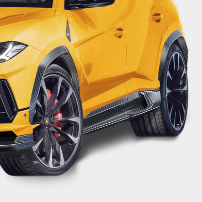 Urus Carbon Side Skirts – Lamborghini Urus Dry Carbon Fibre Side Extensions