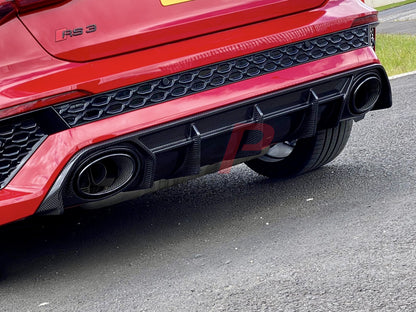 AUDI RS3 8Y GEN 1 CARBON FIBRE DIFFUSER