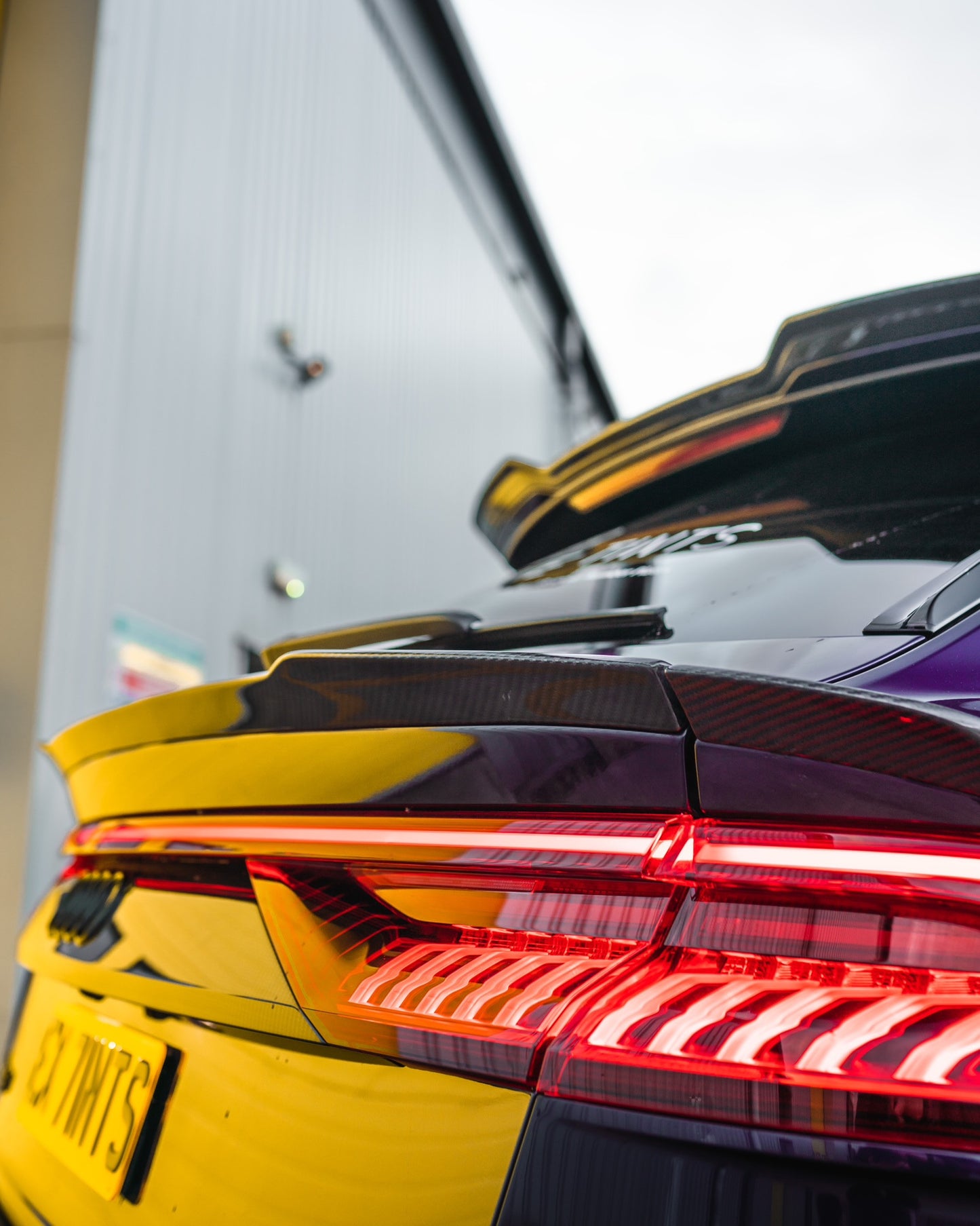 RSQ8 Carbon Boot Spoiler – Audi RSQ8 Rear Centre Lip Spoiler Upgrade