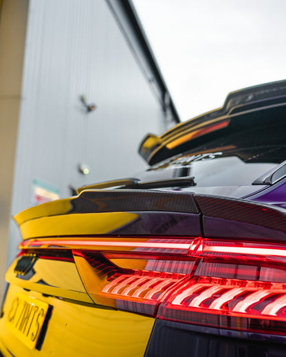 RSQ8 Carbon Boot Spoiler – Audi RSQ8 Rear Centre Lip Spoiler Upgrade