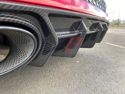 AUDI RS3 8Y GEN 1 CARBON FIBRE DIFFUSER