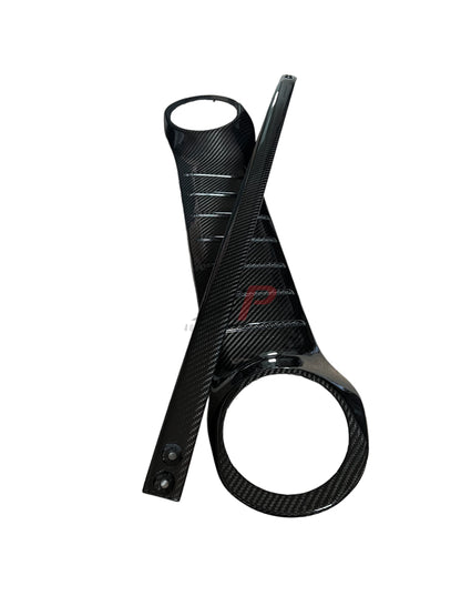 Cayman Carbon Engine Cover – Porsche 981/718 Carbon Engine Lid & Rear Bulkhead Brace Bar