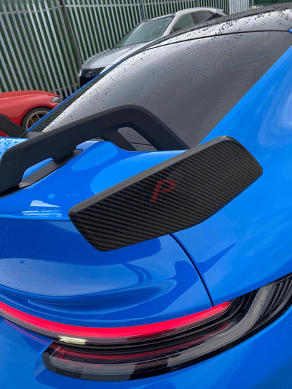 992 GT3 Carbon Wing End Plates – Porsche 911 Dry Carbon Rear Aero Upgrade