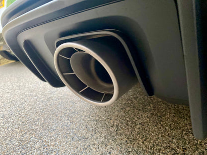 GT4 RS Exhaust Tips – Titanium Weissach-Style Tips for Porsche 718