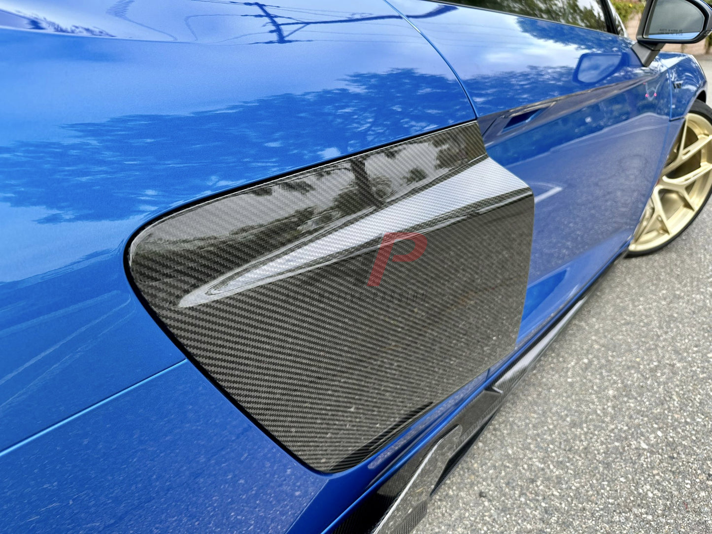 R8 LMS SIDE BLADES – AUDI R8 GEN 2 DRY CARBON SIDE INTAKE BLADES 2016+