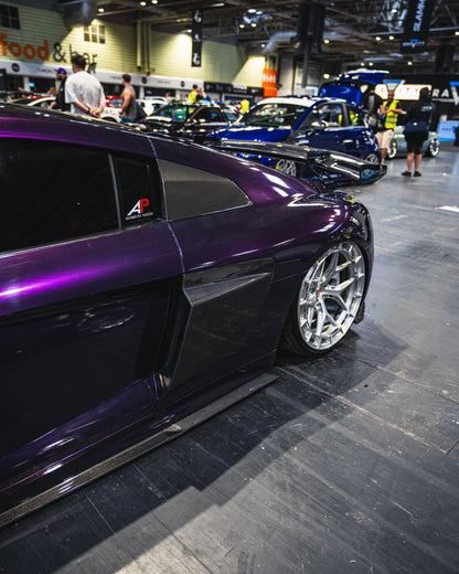 R8 LMS SIDE BLADES – AUDI R8 GEN 2 DRY CARBON SIDE INTAKE BLADES 2016+