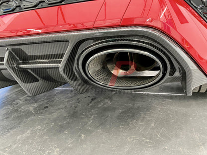 AUDI RS3 8Y GEN 1 CARBON FIBRE DIFFUSER
