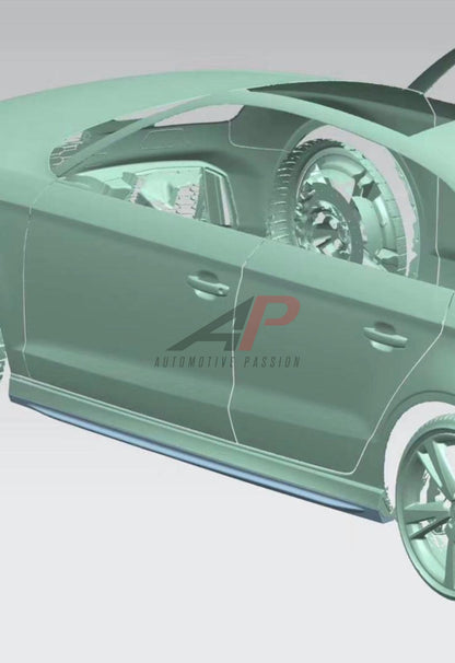 Audi RS3 8V Sedan Dry Carbon Fibre Side Skirts