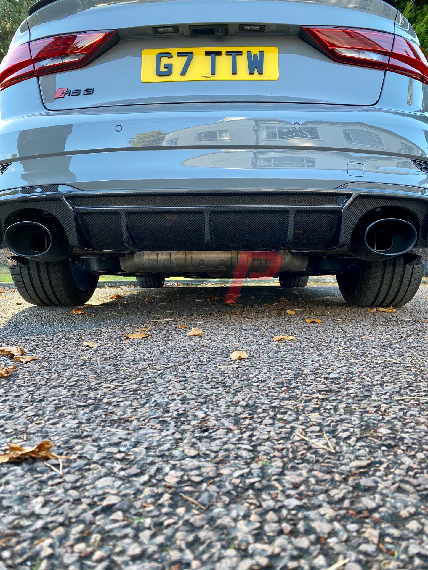 Audi RS3 8V Sedan Carbon Fibre Diffuser
