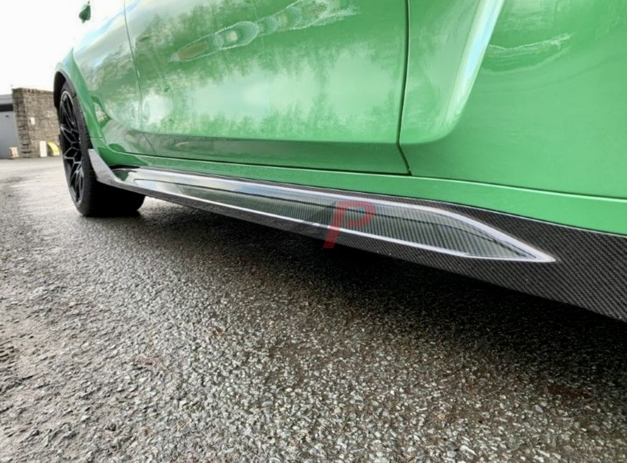 BMW M3/M4 G80/81/82/83 Dry Carbon Side Skirts MP Style