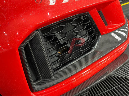 RS3 Carbon Front Trim – Dry Carbon Replacements for Audi RS3 8V FL