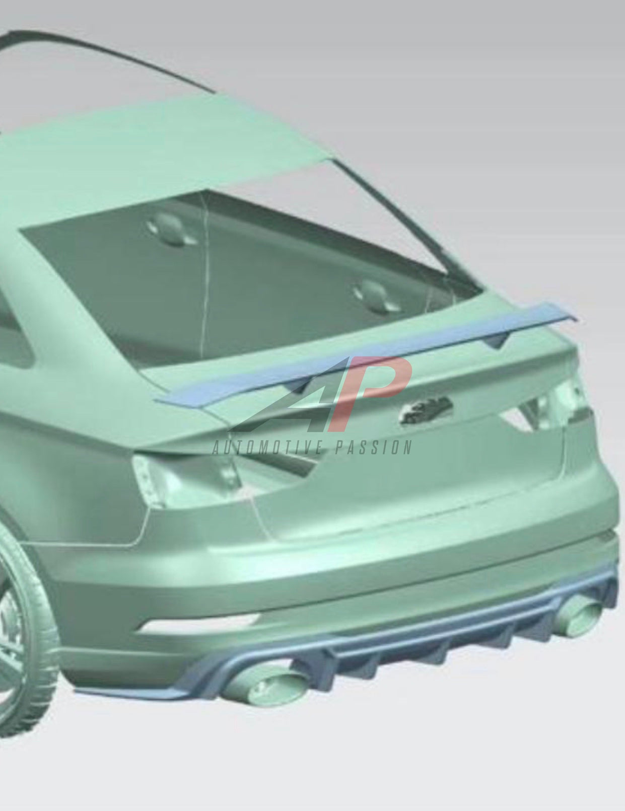 Audi RS3 8V Sedan Carbon Fibre Diffuser