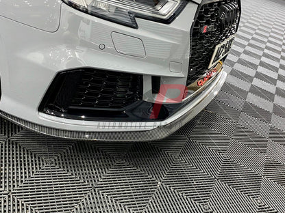 Audi RS3 8V Dry Carbon Splitter