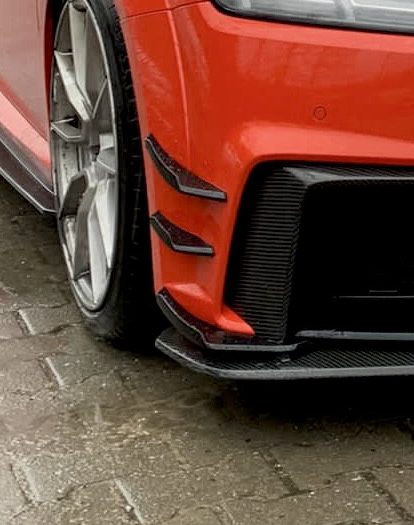 TTRS 8S Front Canards – Pre-Facelift Aero Blades Set of 6
