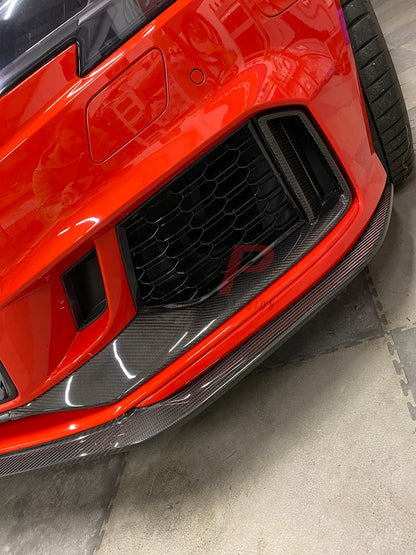 RS3 Carbon Front Trim – Dry Carbon Replacements for Audi RS3 8V FL