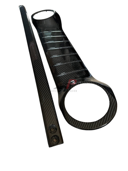 Cayman Carbon Engine Cover – Porsche 981/718 Carbon Engine Lid & Rear Bulkhead Brace Bar