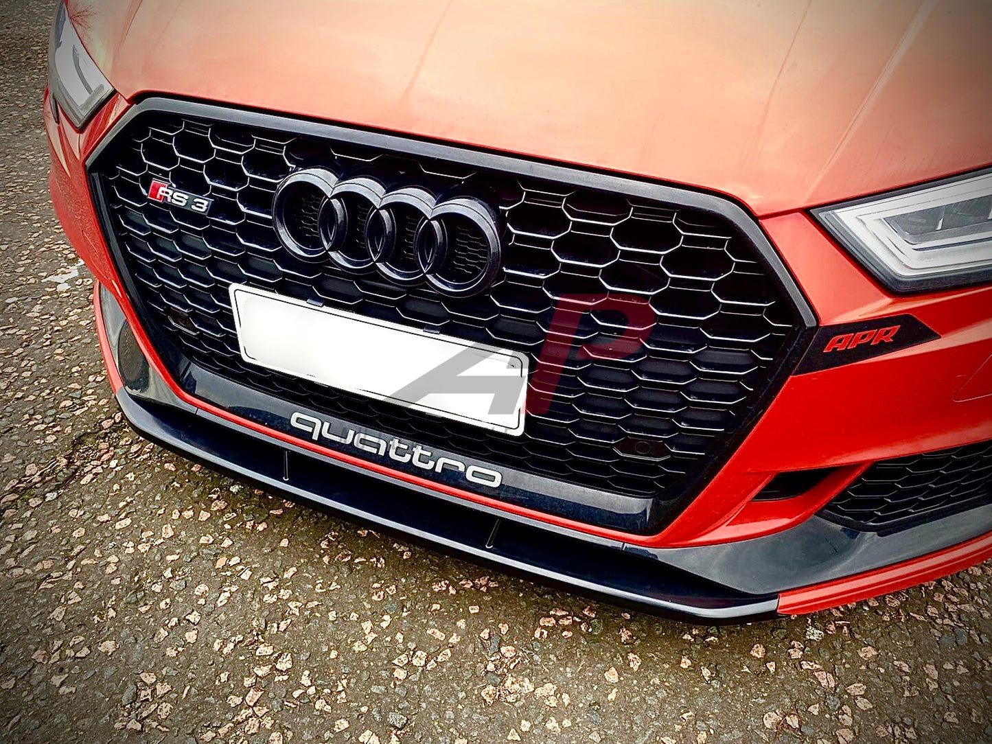 RS3 Chin Splitter – Front Lip Upgrade for Audi 8V FL