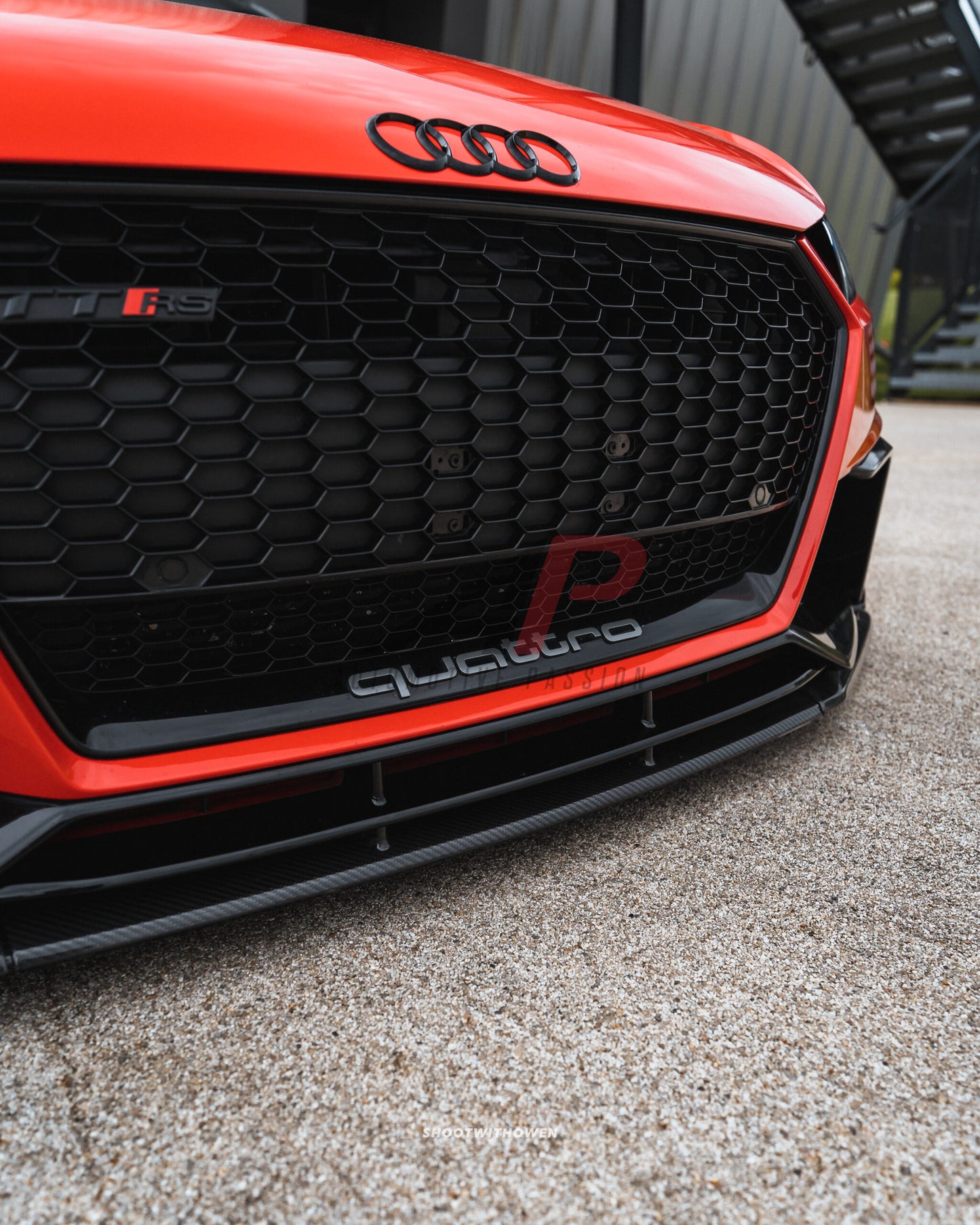 Audi TTRS 8S MK3 Pre FL Dry Carbon Fibre Front Splitter