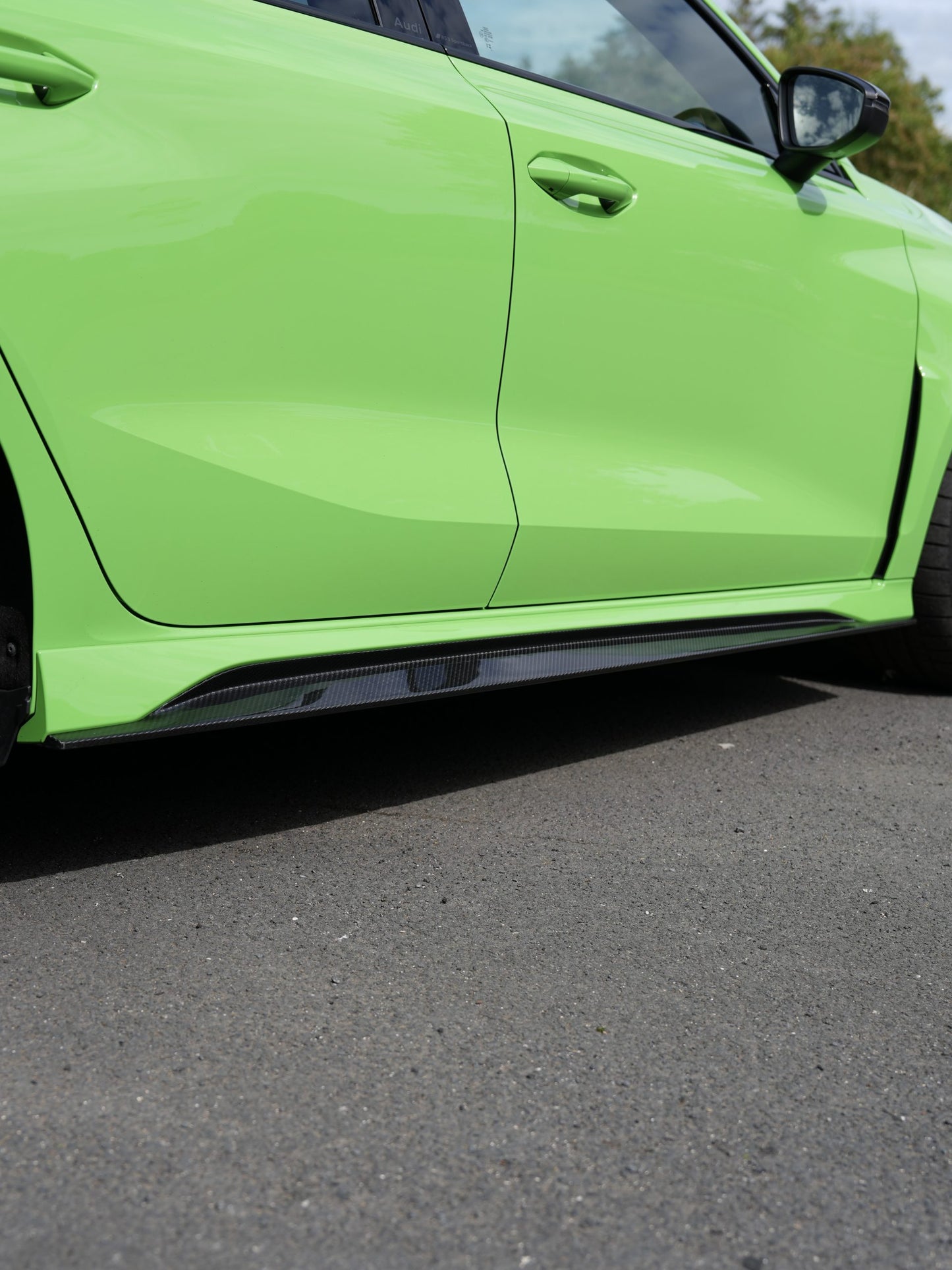 carbon fibre side skirts