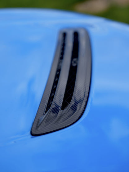 HONDA CIVIC TYPE R FL5 CARBON HOOD VENT REPLACEMENT