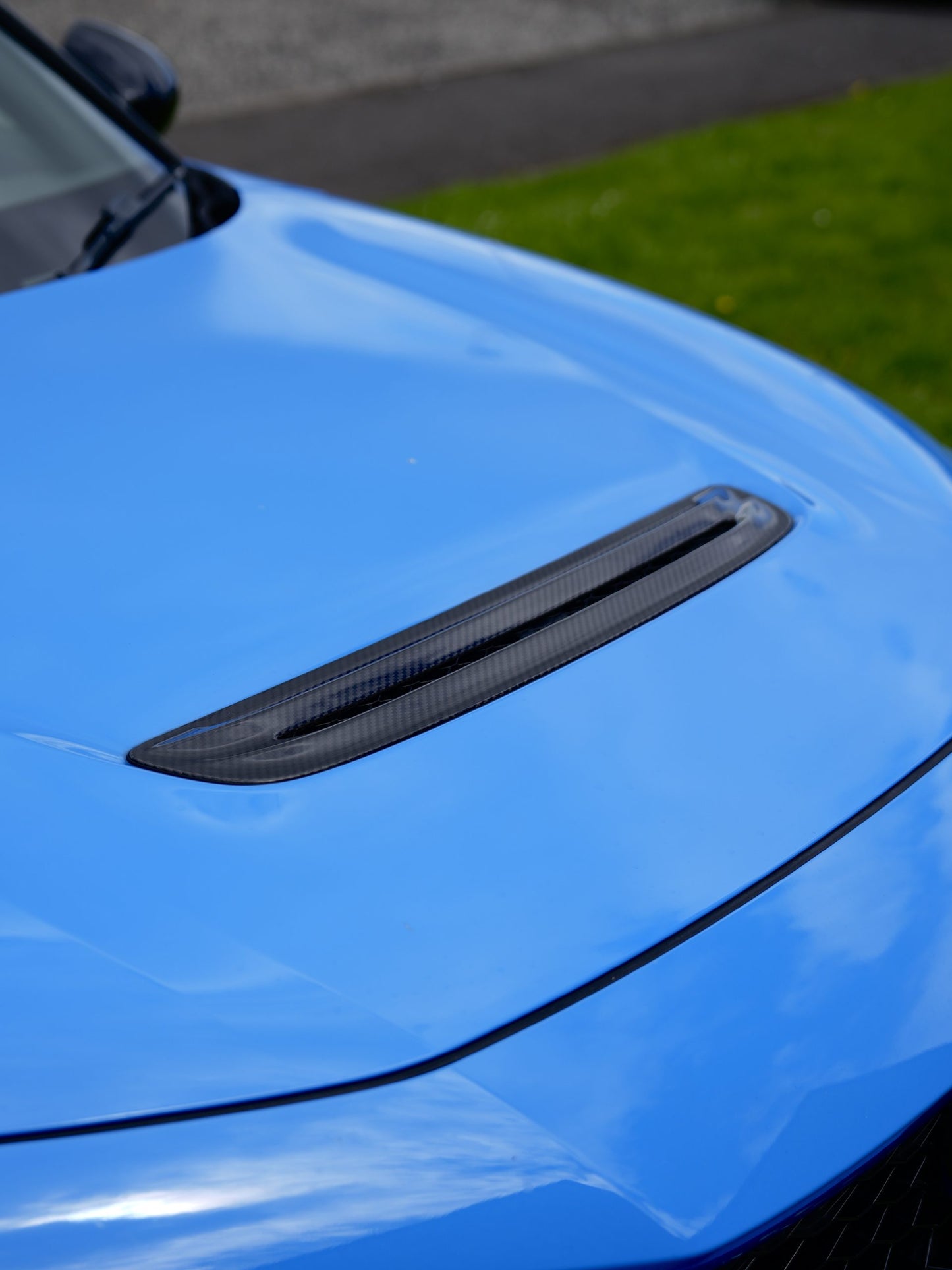 HONDA CIVIC TYPE R FL5 CARBON HOOD VENT REPLACEMENT