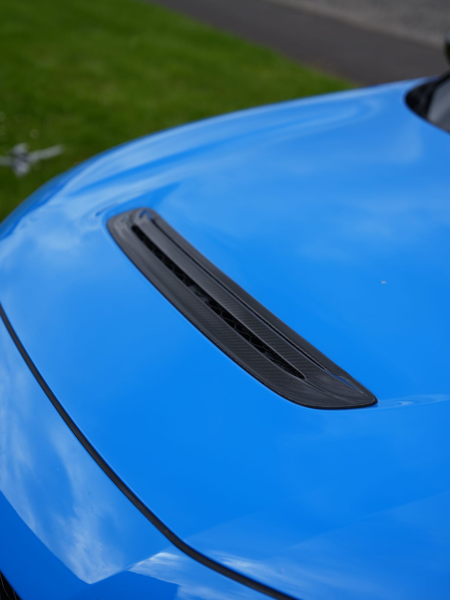 HONDA CIVIC TYPE R FL5 CARBON HOOD VENT REPLACEMENT