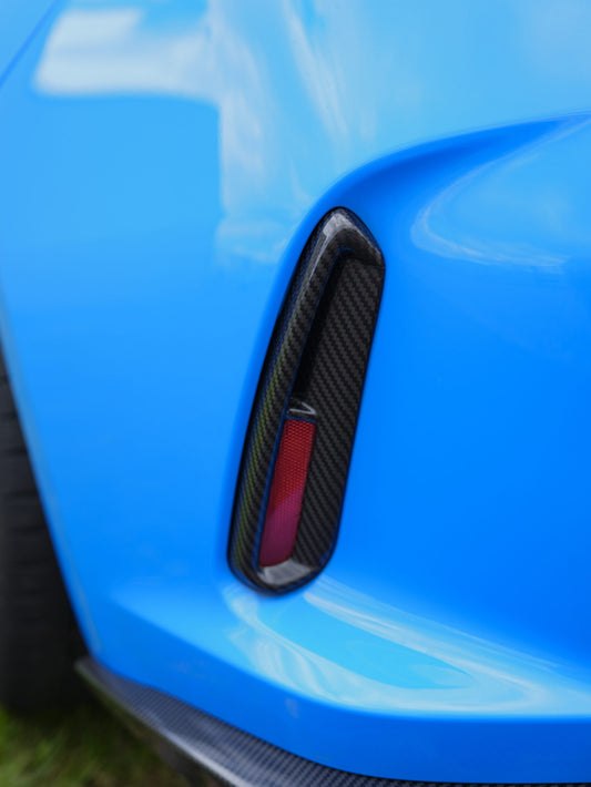 HONDA CIVIC TYPE R FL5 CARBON REAR BUMPER INSERT REPLACEMENTS