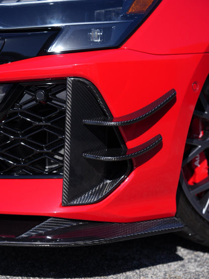 AUDI RS3 8Y GEN 2 - CARBON FRONT BUMPER CANARD INSERTS (FL GEN 2 8.5)