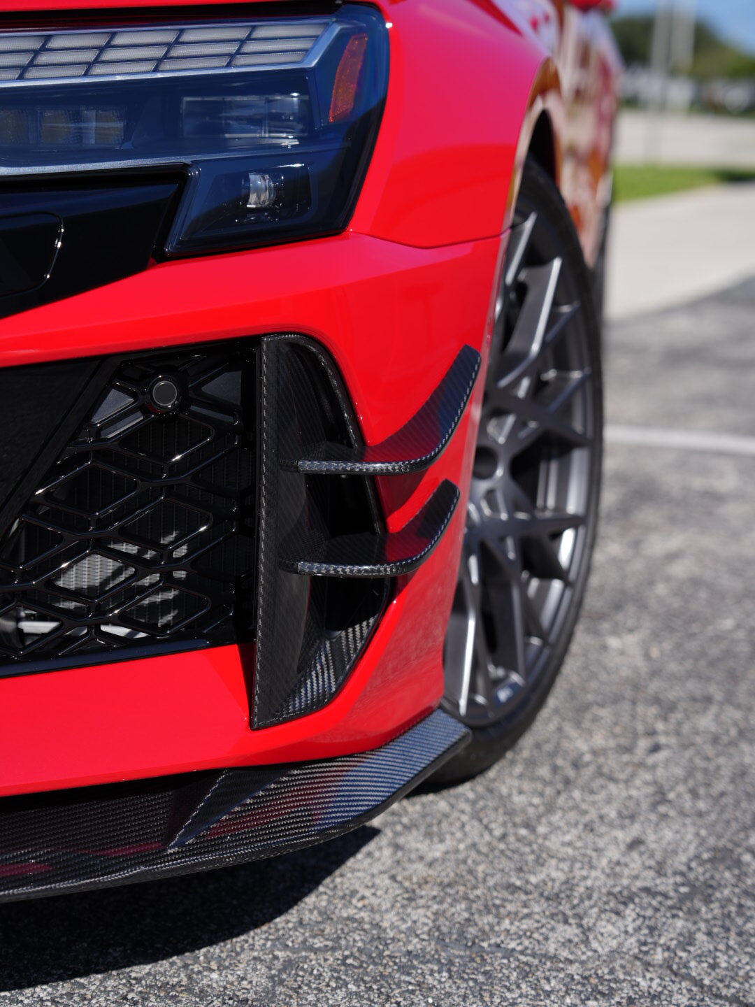 AUDI RS3 8Y GEN 2 - CARBON FRONT BUMPER CANARD INSERTS (FL GEN 2 8.5)