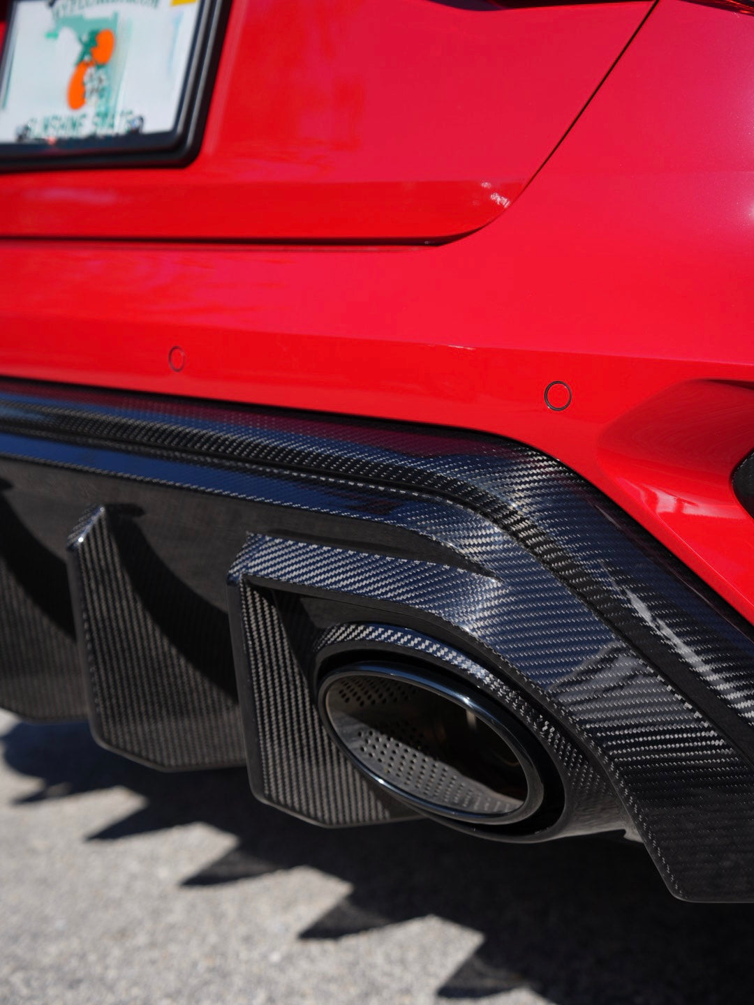 AUDI RS3 8Y GEN 2 - CARBON CENTRE REAR DIFFUSER V1 (FL GEN 2 8.5)