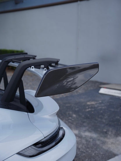 PORSCHE GT3 RS 992 CARBON SPOILER END PANELS REPLACEMENTS