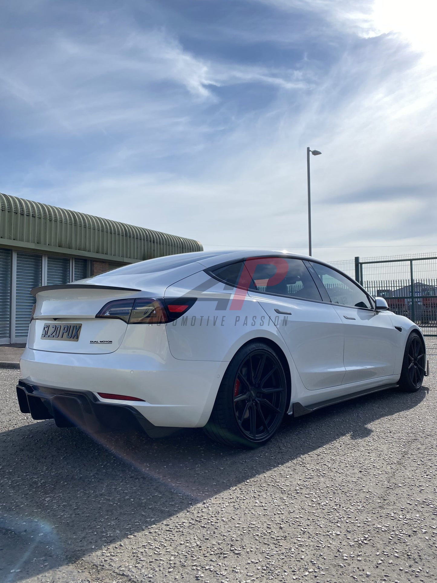 Model 3 Carbon Fibre Diffuser – Tesla Rear End Styling Upgrade