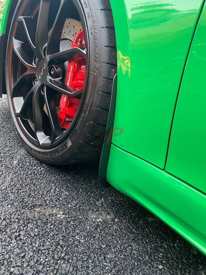 Porsche Front Arch Guards – Mud Flaps for 911, Macan, and Taycan