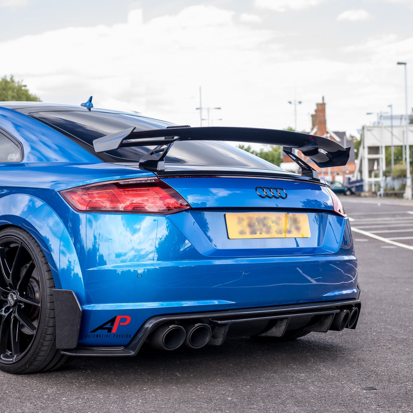 TTS Carbon Diffuser – Rear Aero Upgrade for Audi 8S Coupe
