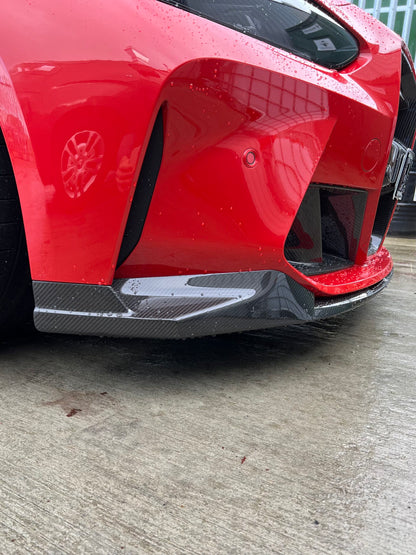 G8X Front Splitter – BMW M3/M4 MP Style Dry Carbon Front Lip Upgrade