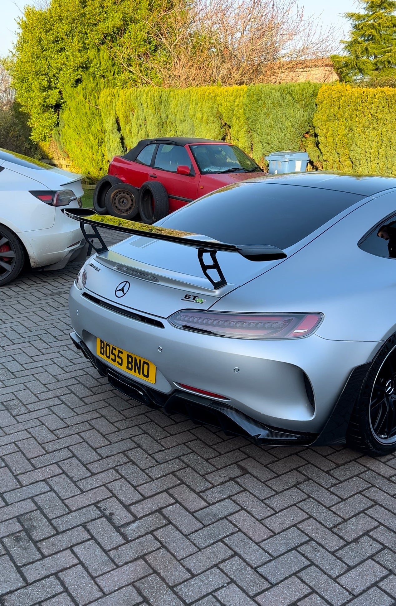MERCEDES-BENZ AMG GTR PRO WING RISERS