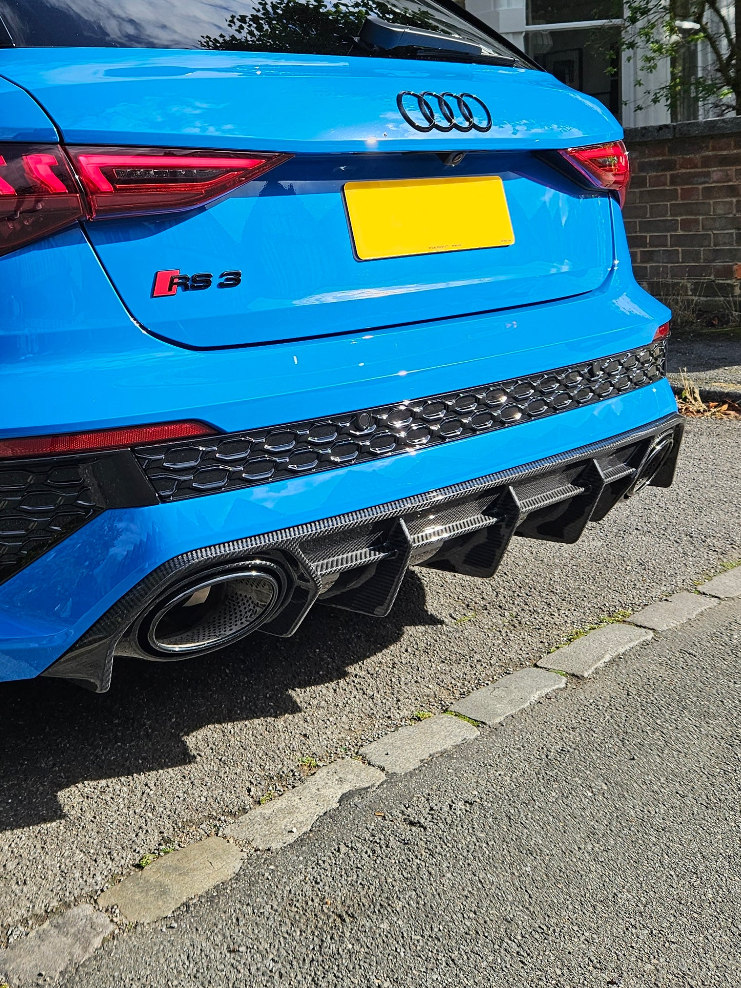 AUDI RS3 8Y GEN 1 CARBON FIBRE DIFFUSER